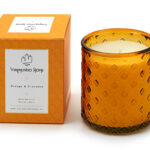 Organic. Orange & Cinnamon. Vela Perfumada