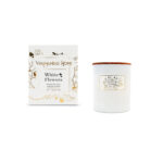 París. White Flowers. Vela Perfumada